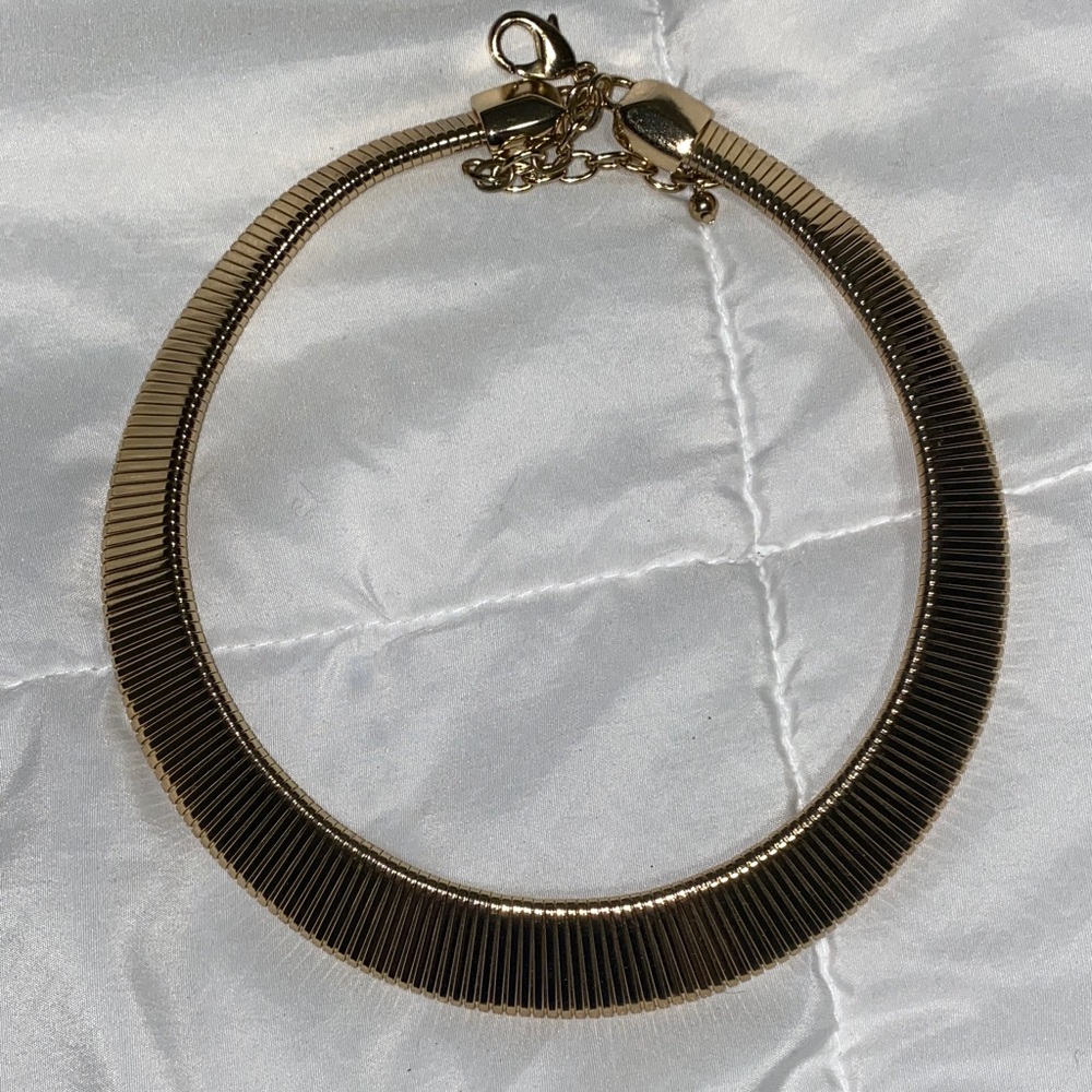 Neiman Marcus Gold Collar Necklace